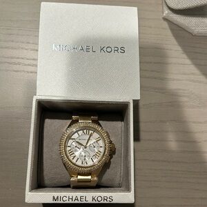 Michael Kors Bradshaw Watch Gold